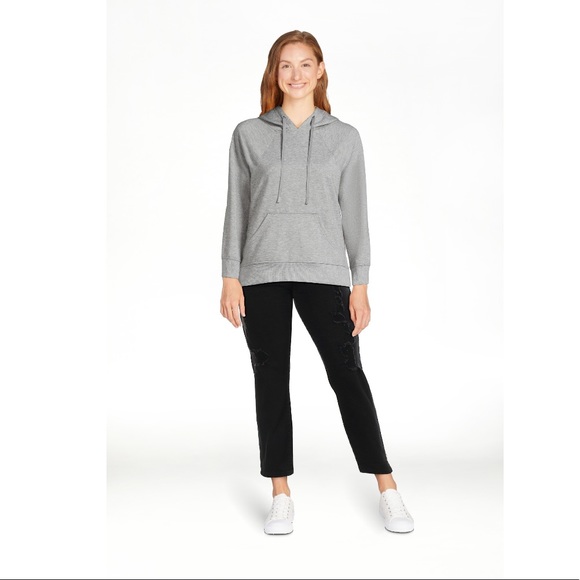 NWT small Women’s Pullover Hooded Sweatshirt from Athletic Works - Picture 3 of 8